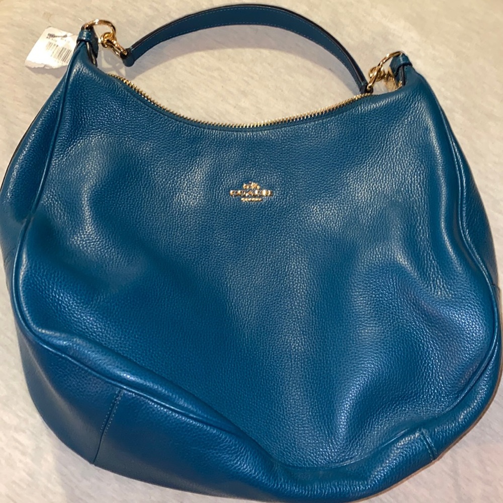 Coach dark blue bag